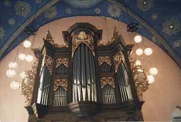 die historische Orgel